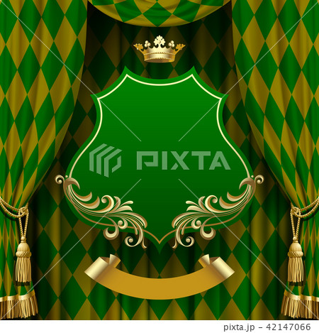 Green rhomboids background Green rhomboids background 42147066