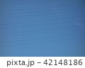 青空と電線 42148186