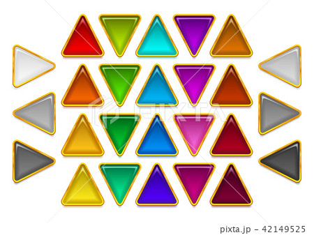 Set of Glass Buttons 42149525