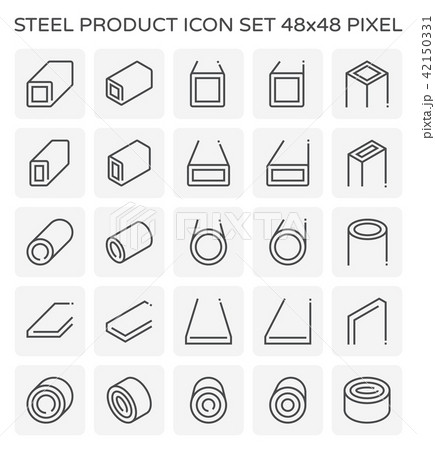 steel product icon 42150331