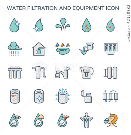 water filtration icon 42150332