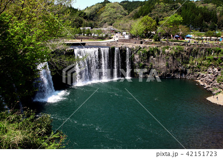 原尻の滝と周辺の景観 42151723
