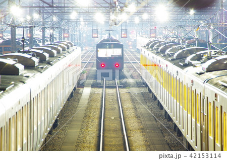 小手指車両基地の西武線 42153114