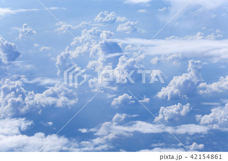 Sky view on the plane 42154861