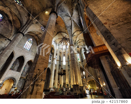 Basilica de Santa Maria del Mar, Barcelona, Spain Basilica de Santa Maria del Mar, Barcelona, Spain 42157860