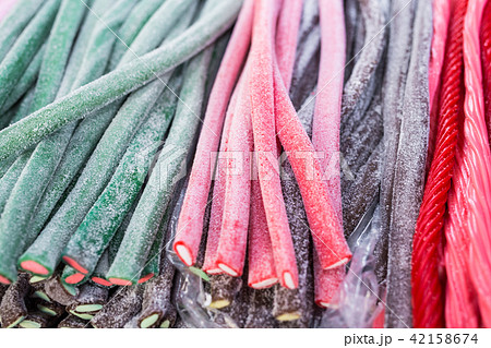 Wonderful candy sticks in any color and appearance Wonderful candy sticks in any color and appearance 42158674
