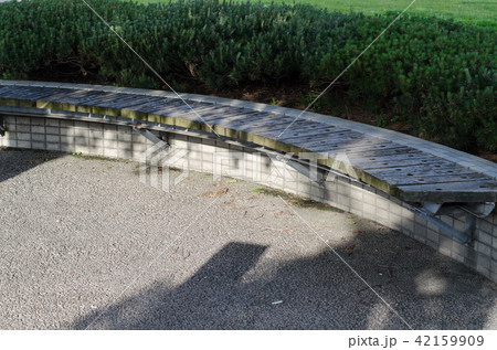 木のベンチ 42159909