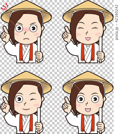 お遍路女性2 お遍路女性2 42160242