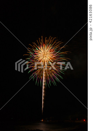 花火 スターマイン Star mine fireworks display 42163086