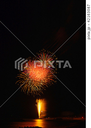 花火 スターマイン Star mine fireworks display 42163087