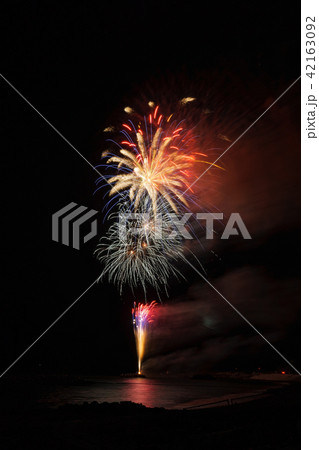 花火 スターマイン Star mine fireworks display 42163092