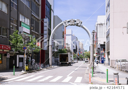 名古屋市中区栄 七間町通 住吉町シンボルアーチ 名古屋市中区栄 七間町通 住吉町シンボルアーチ 42164571