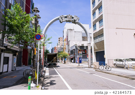 名古屋市中区栄 七間町通 住吉町シンボルアーチ 名古屋市中区栄 七間町通 住吉町シンボルアーチ 42164573