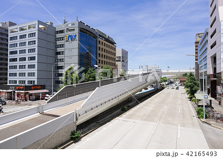 名古屋市中区丸の内　伏見通　名古屋高速都心環状線　丸の内インターチェンジ出口 42165493