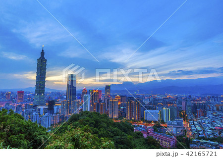 台湾 台北の夜景 台湾 台北の夜景 42165721
