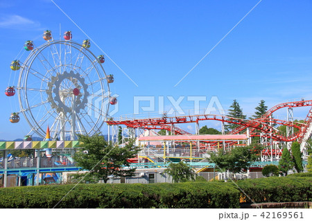 神戸フルーツフラワーパークー遊園地の写真素材