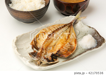 鯵の干物定食 42170536