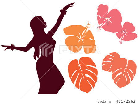 ハワイのモチーフ 42172562