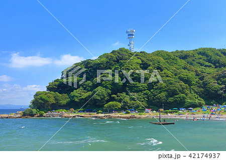 観音埼公園の浜辺 42174937