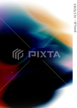 Holographic paint explosion design, fluid colors flow, colorful storm. Liquid mixing colours motion 42176363