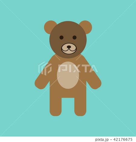 flat icon stylish background cartoon bear flat icon stylish background cartoon bear 42176675