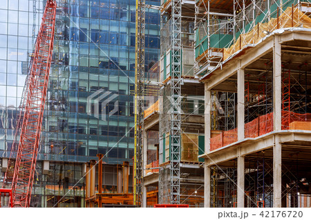 High rise building under construction 42176720