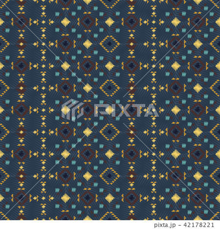 Geometric ethnic seamless pattern. 42178221