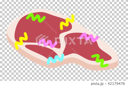 肉に雑菌 肉に雑菌 42179476