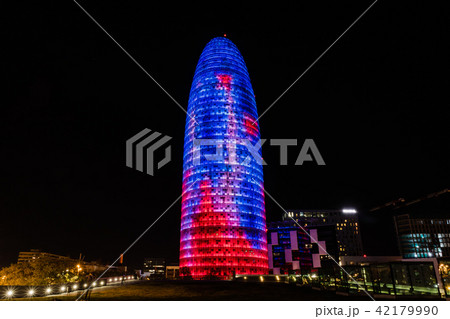 The Torre Glories Agbar Tower from Barcelona 42179990