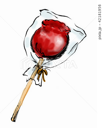 美しい花の画像 最高かつ最も包括的なりんご 飴 イラスト