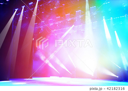 Illuminated concert stage Illuminated concert stage 42182316