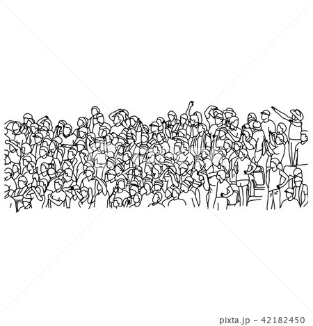 background of soccer fans on stadium background of soccer fans on stadium 42182450