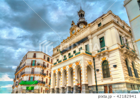 City hall of Constantine, a French colonial bulding. Algeria City hall of Constantine, a French colonial bulding. Algeria 42182941