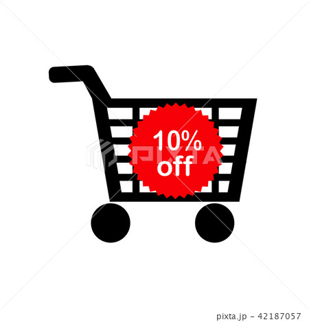 Shopping cart icon Shopping cart icon 42187057