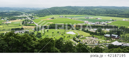 いわみざわ公園　-見晴台からの眺め- 42187195