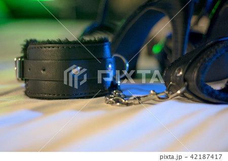 Handcuffs for erotic games. Submission Handcuffs for erotic games. Submission 42187417