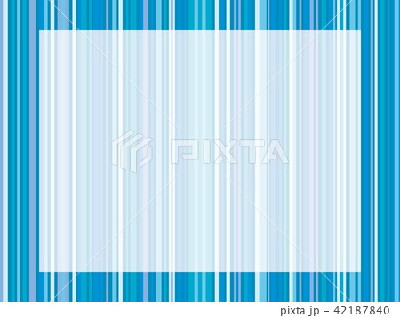 ストライプ　フレーム　ホワイトスペース 42187840