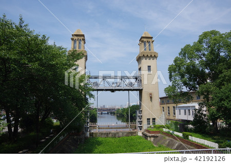 名古屋松重閘門_西方向 名古屋松重閘門_西方向 42192126