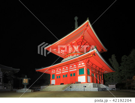 夜の根本大塔 夜の根本大塔 42192204