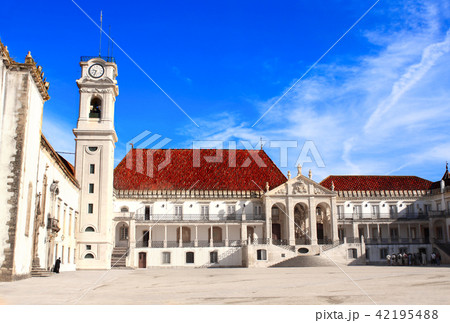 Entrance of Coimbra University, Portugal Entrance of Coimbra University, Portugal 42195488