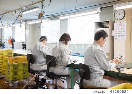 ライン作業 流れ作業 ライン作業 流れ作業 42196624