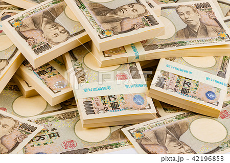 札束 1万円札 マネーイメージ 札束 1万円札 マネーイメージ 42196853