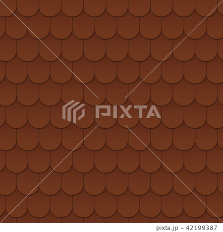 Seamless pattern background of the roof. 42199387