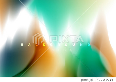Holographic paint explosion design, fluid colors flow, colorful storm. Liquid mixing colours motion Holographic paint explosion design, fluid colors flow, colorful storm. Liquid mixing colours motion 42203534
