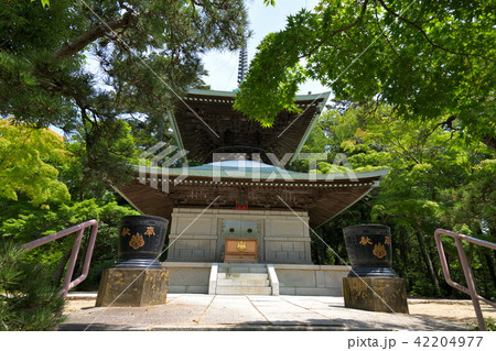 村松山 虚空蔵堂　奥之院　多宝塔 42204977