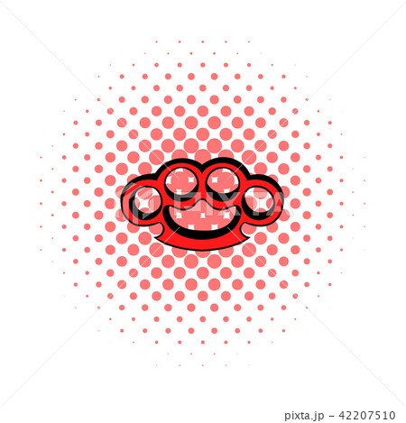 Knuckle icon, comics style 42207510
