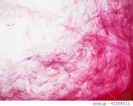 Red acrylic paint dissipation in water. Red ink Red acrylic paint dissipation in water. Red ink 42209311