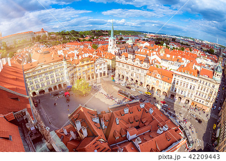 Lesser Town Square from Church of Saint Nicolas Lesser Town Square from Church of Saint Nicolas 42209443