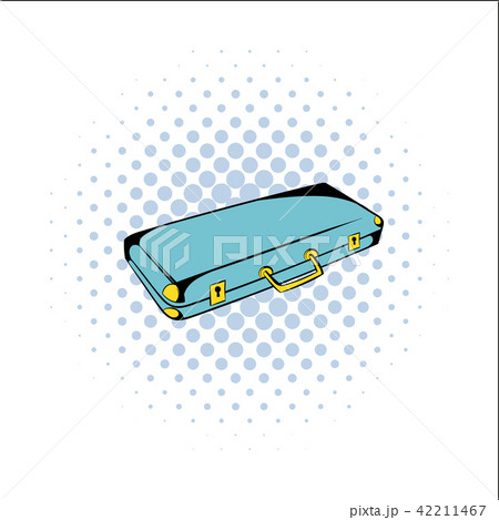 Suitcase for weapons comics icon 42211467