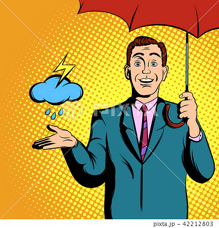 TV weather news reporter at work 42212803